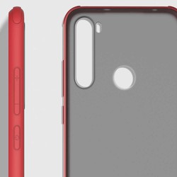 Xiaomi Redmi Note 8 Case Zore Odyo Silicon Red
