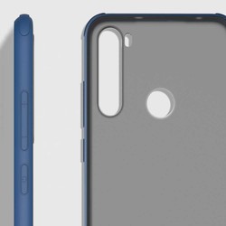 Xiaomi Redmi Note 8 Case Zore Odyo Silicon Navy blue