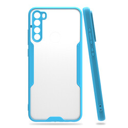 Xiaomi Redmi Note 8 Case Zore Parfe Cover Blue