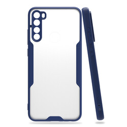 Xiaomi Redmi Note 8 Case Zore Parfe Cover Navy blue