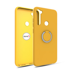 Xiaomi Redmi Note 8 Case Zore Plex Cover Yellow