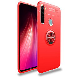Xiaomi Redmi Note 8 Case Zore Ravel Silicon Cover Red