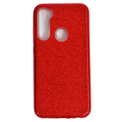 Xiaomi Redmi Note 8 Case Zore Shining Silicon Red