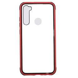 Xiaomi Redmi Note 8 Case Zore Tiron Cover Red