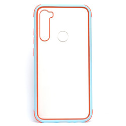 Xiaomi Redmi Note 8 Case Zore Tiron Cover Blue