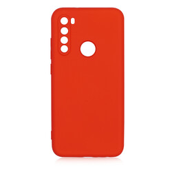 Xiaomi Redmi Note 8 Kılıf Zore Mara Lansman Kapak Kırmızı