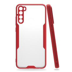 Xiaomi Redmi Note 8 Kılıf Zore Parfe Kapak Kırmızı