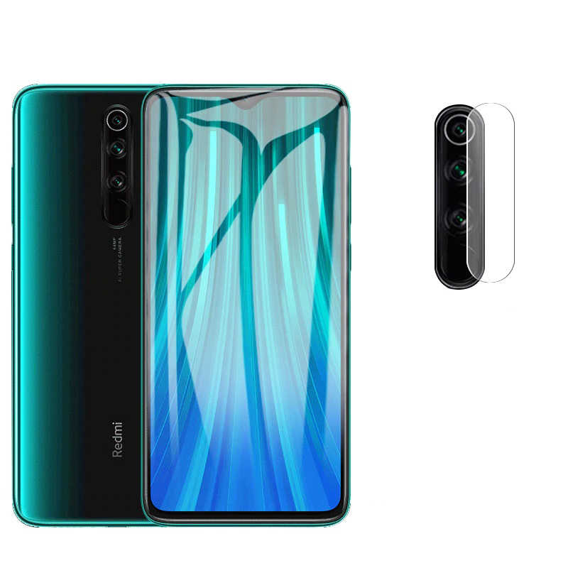 Xiaomi Redmi Note 8 Pro Zore Camera Lens Protector Glass Film - 1
