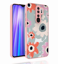 Xiaomi Redmi Note 8 Pro Case Patterned Camera Protection Glossy Zore Nora Cover NO5