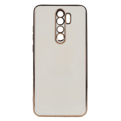 Xiaomi Redmi Note 8 Pro Case Zore Bark Cover White
