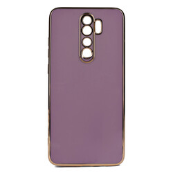 Xiaomi Redmi Note 8 Pro Case Zore Bark Cover Purple