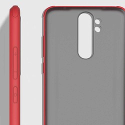 Xiaomi Redmi Note 8 Pro Case Zore Odyo Silicon Red