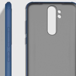 Xiaomi Redmi Note 8 Pro Case Zore Odyo Silicon Navy blue