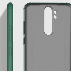 Xiaomi Redmi Note 8 Pro Case Zore Odyo Silicon Dark Green