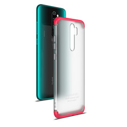 Xiaomi Redmi Note 8 Pro Kılıf Zore Nili Kapak Kırmızı