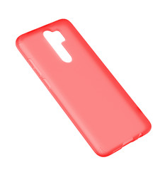 Xiaomi Redmi Note 8 Pro Kılıf Zore Odos Silikon Kırmızı