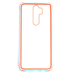 Xiaomi Redmi Note 8 Pro Kılıf Zore Tiron Kapak Mavi