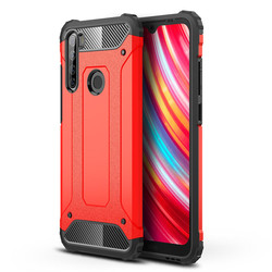 Xiaomi Redmi Note 8T Case Zore Crash Silicon Cover Red