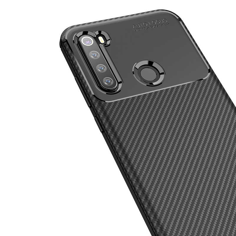 Xiaomi Redmi Note 8T Case Zore Negro Silicon Cover - 5