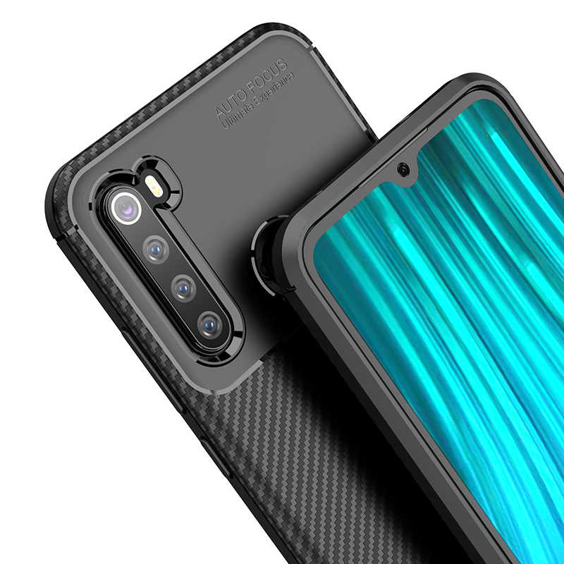 Xiaomi Redmi Note 8T Case Zore Negro Silicon Cover - 8