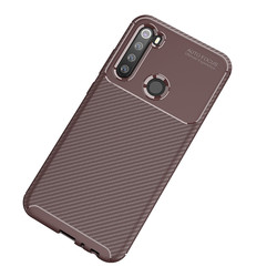 Xiaomi Redmi Note 8T Case Zore Negro Silicon Cover Brown