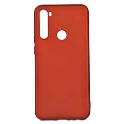 Xiaomi Redmi Note 8T Kılıf Zore Premier Silikon Kapak Kırmızı