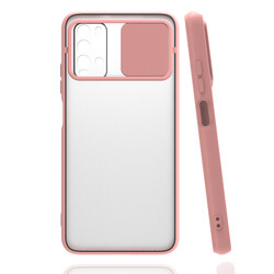 Xiaomi Redmi Note 9 4G Case Zore Lensi Cover Light Pink