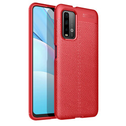 Xiaomi Redmi Note 9 4G Case Zore Niss Silicon Cover Red