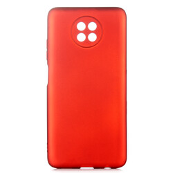 Xiaomi Redmi Note 9 5G Case Zore Premier Silicon Cover Red
