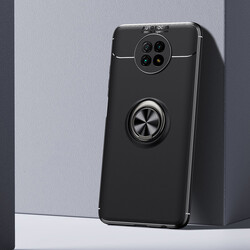 Xiaomi Redmi Note 9 5G Case Zore Ravel Silicon Cover Black
