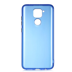 Xiaomi Redmi Note 9 Case Zore Bistro Cover Blue