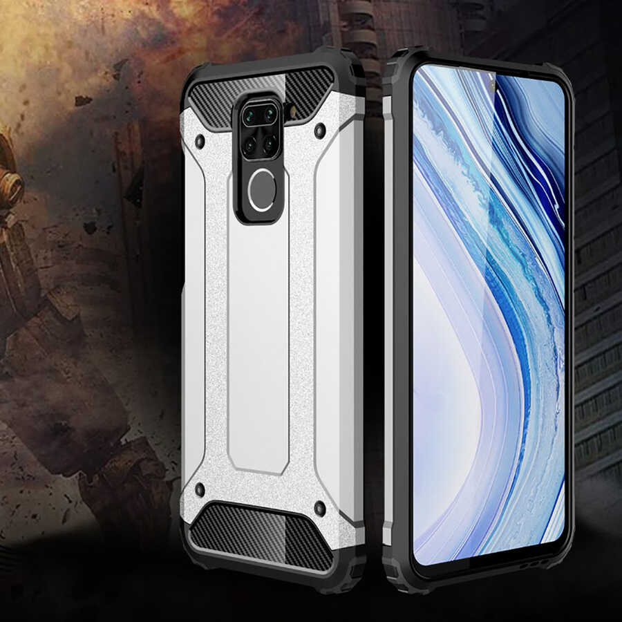 Xiaomi Redmi Note 9 Case Zore Crash Silicon Cover - 3