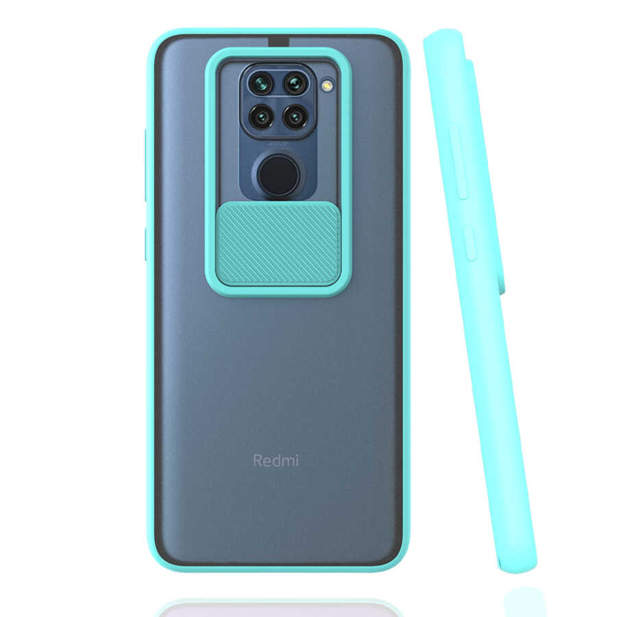 Xiaomi Redmi Note 9 Case Zore Lensi Cover - 3