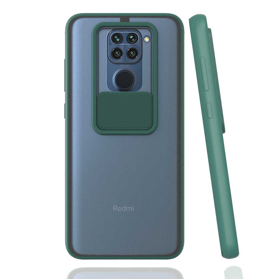 Xiaomi Redmi Note 9 Case Zore Lensi Cover - 10