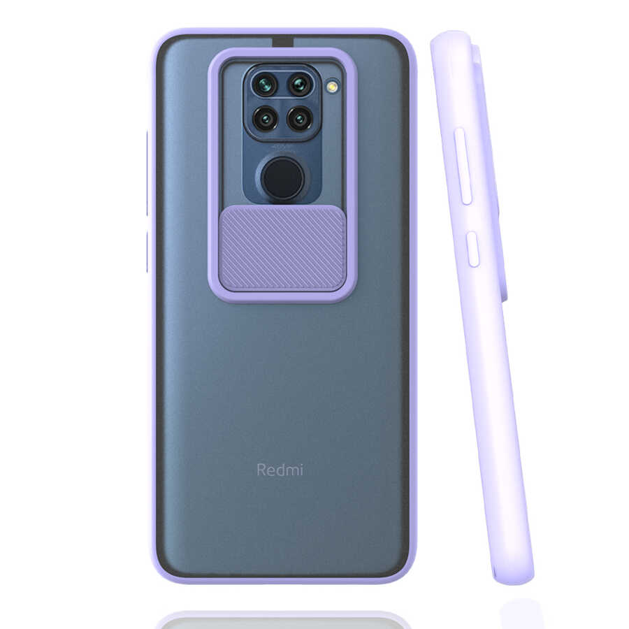 Xiaomi Redmi Note 9 Case Zore Lensi Cover - 5