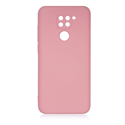 Xiaomi Redmi Note 9 Case Zore Mara Lansman Cover Light Pink