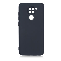 Xiaomi Redmi Note 9 Case Zore Mara Lansman Cover Black