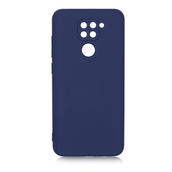 Xiaomi Redmi Note 9 Case Zore Mara Lansman Cover Navy blue
