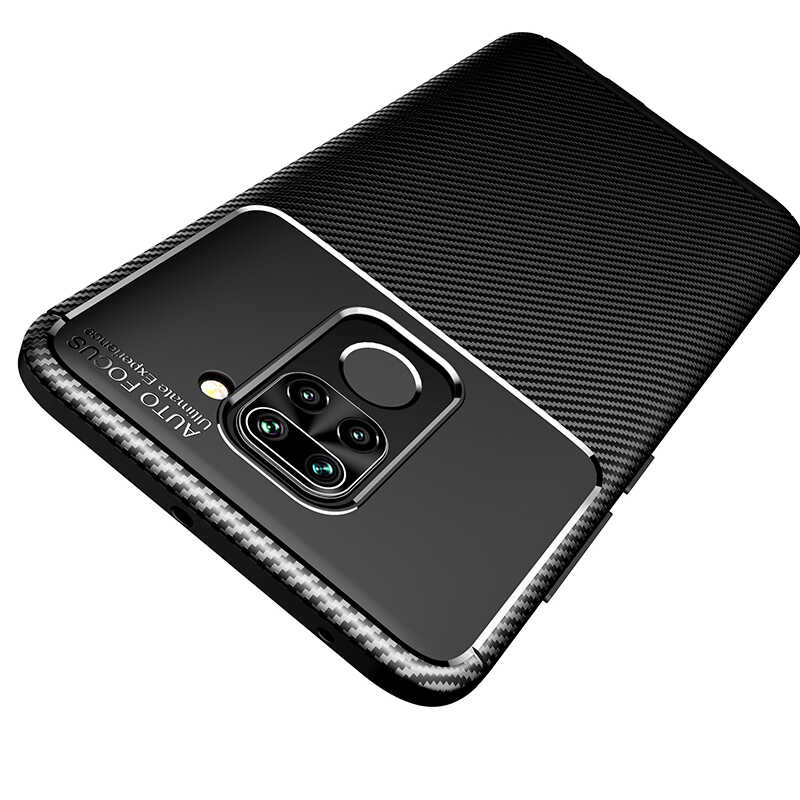 Xiaomi Redmi Note 9 Case Zore Negro Silicon Cover - 2