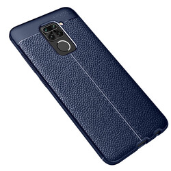 Xiaomi Redmi Note 9 Case Zore Niss Silicon Cover Navy blue