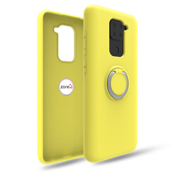 Xiaomi Redmi Note 9 Case Zore Plex Cover Yellow