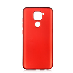 Xiaomi Redmi Note 9 Case Zore Premier Silicon Cover Red