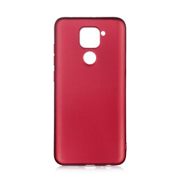 Xiaomi Redmi Note 9 Case Zore Premier Silicon Cover Plum
