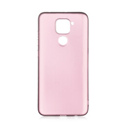 Xiaomi Redmi Note 9 Case Zore Premier Silicon Cover Rose Gold