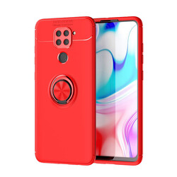 Xiaomi Redmi Note 9 Case Zore Ravel Silicon Cover Red