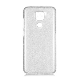 Xiaomi Redmi Note 9 Case Zore Shining Silicon Grey