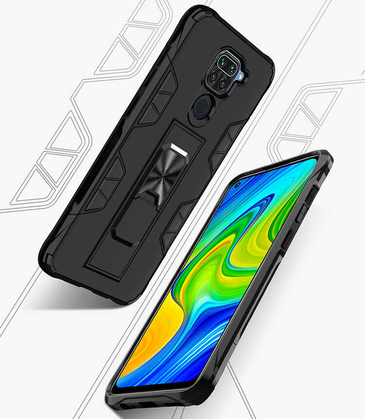 Xiaomi Redmi Note 9 Case Zore Volve Cover - 3