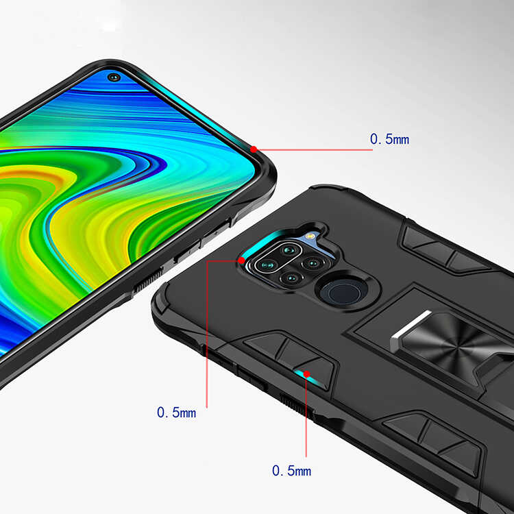 Xiaomi Redmi Note 9 Case Zore Volve Cover - 7