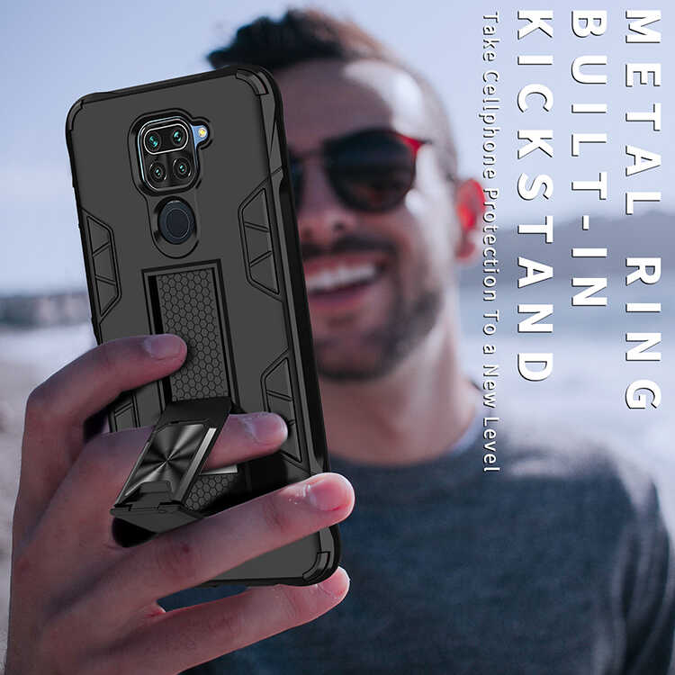 Xiaomi Redmi Note 9 Case Zore Volve Cover - 11