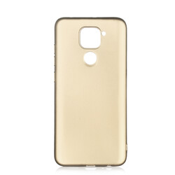 Xiaomi Redmi Note 9 Kılıf Zore Premier Silikon Kapak Gold